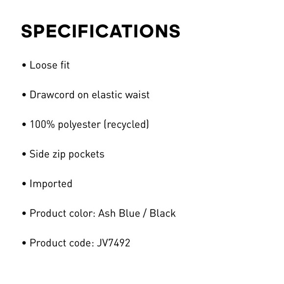 ADIDAS Originals Women Medium  Adicolor Firebird Oversized Track Pants Ash Blue - Picture 8 of 8